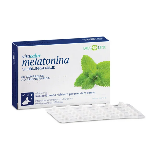 VitaCalm Melatonina sublinguale 60cpr